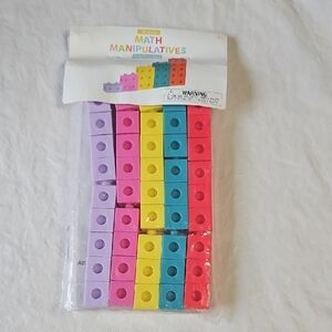 50 pc Math Manipulatives Cubes New